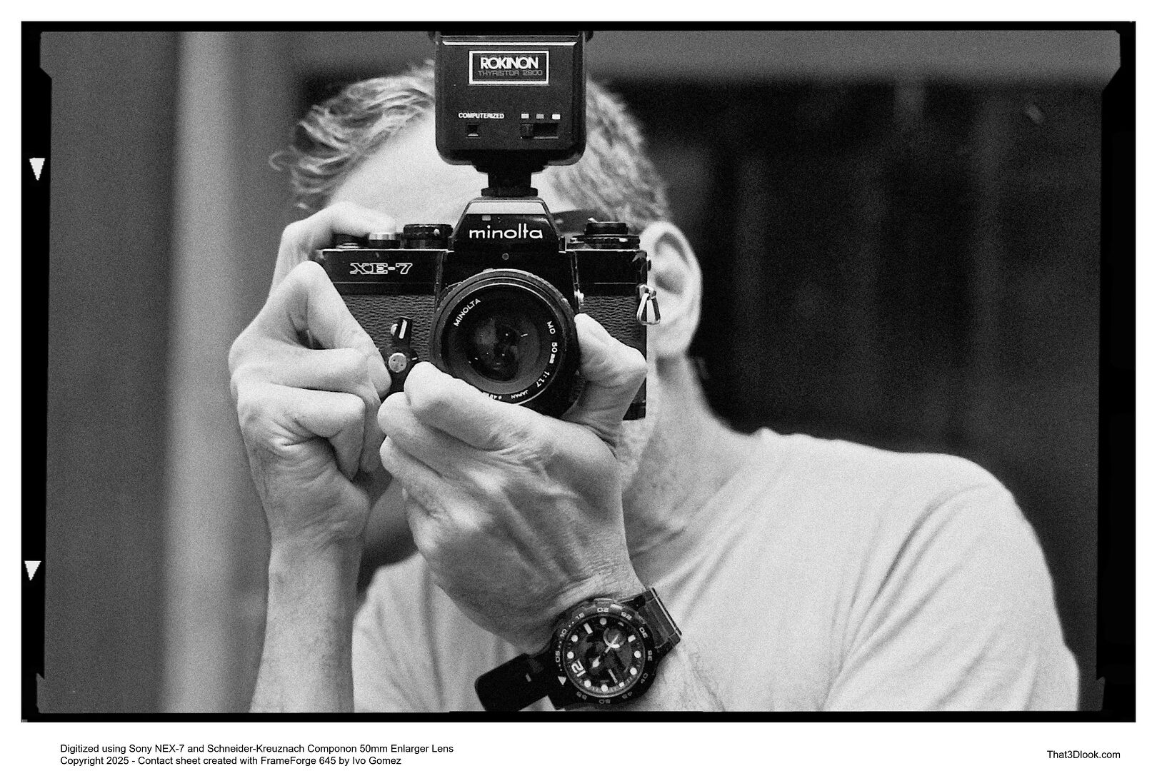 Film photograph with subtle depth cues