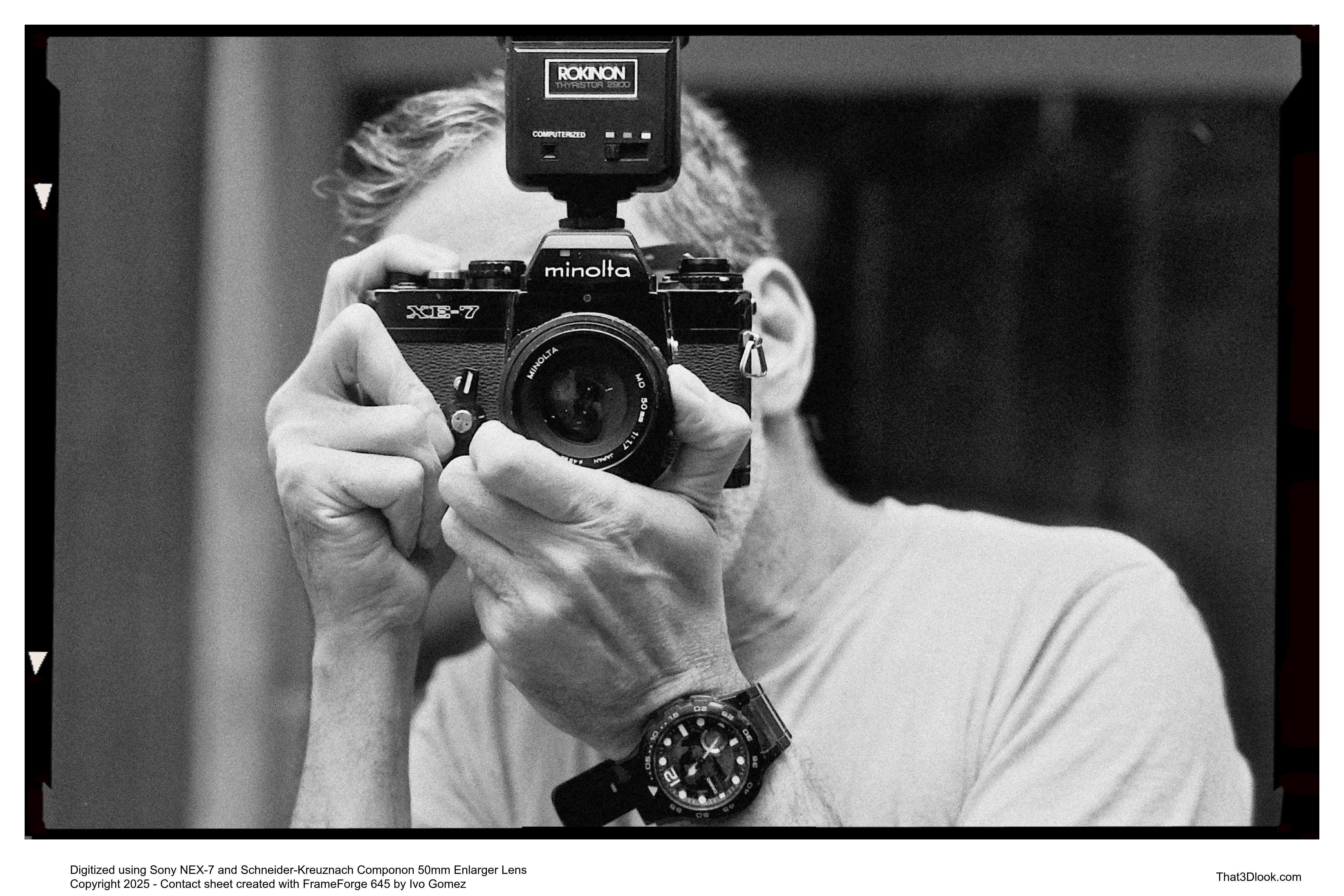 Film photograph with subtle depth cues